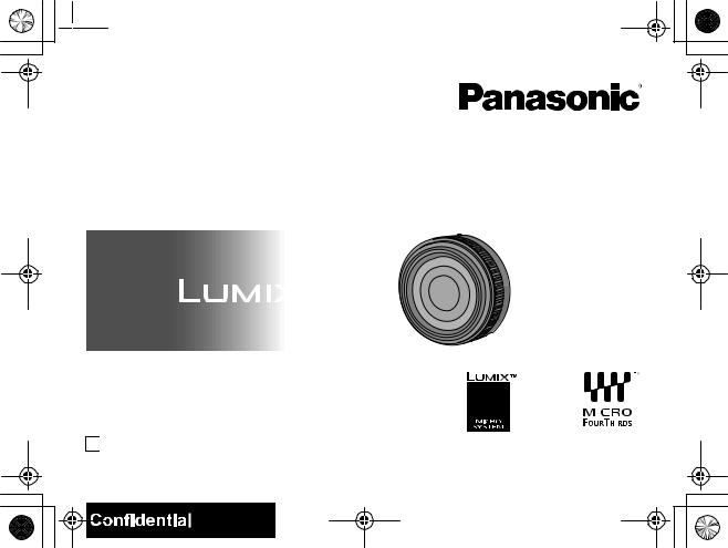 Panasonic H-H020AE-K User Manual