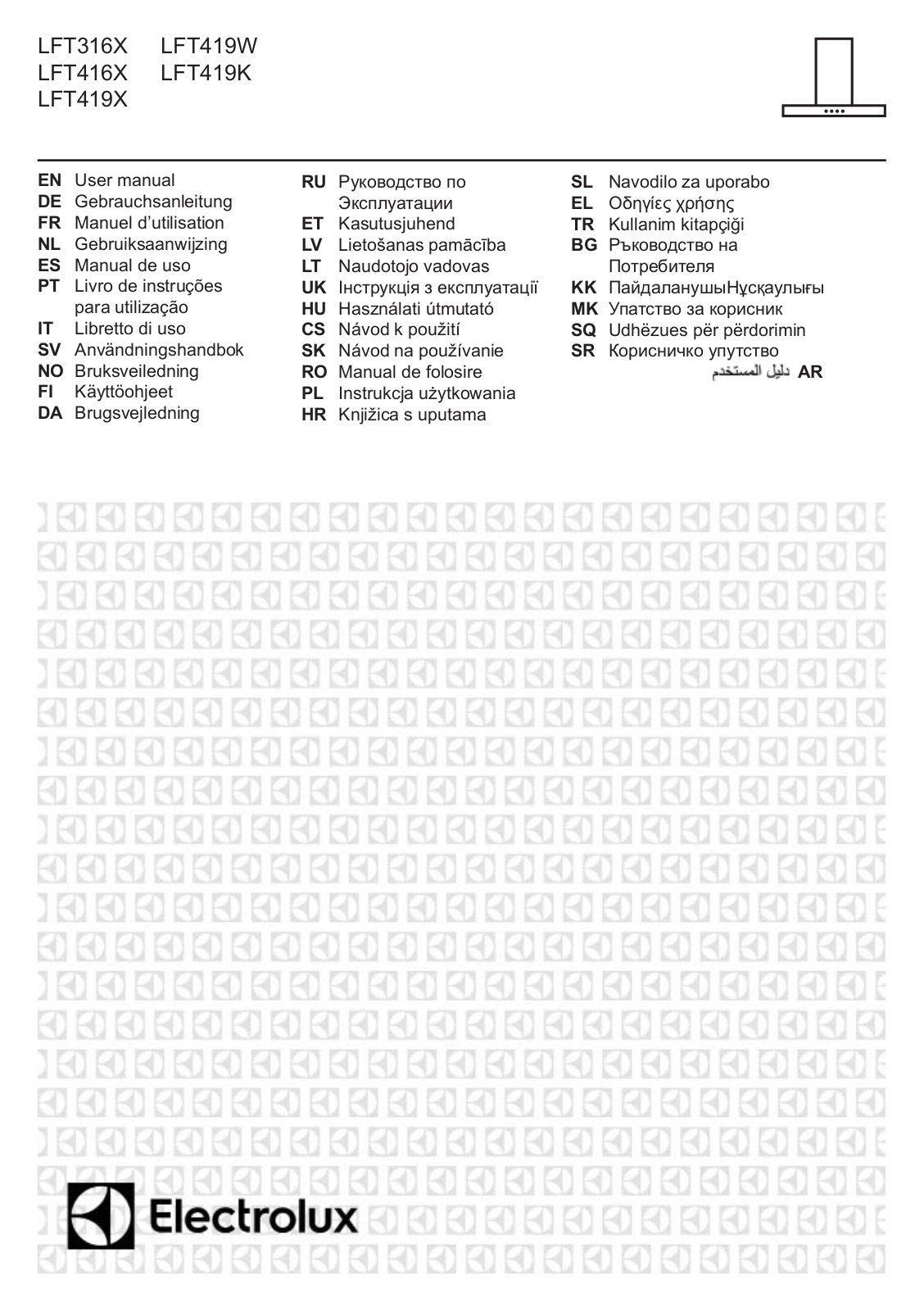 Electrolux LFT416X User Manual