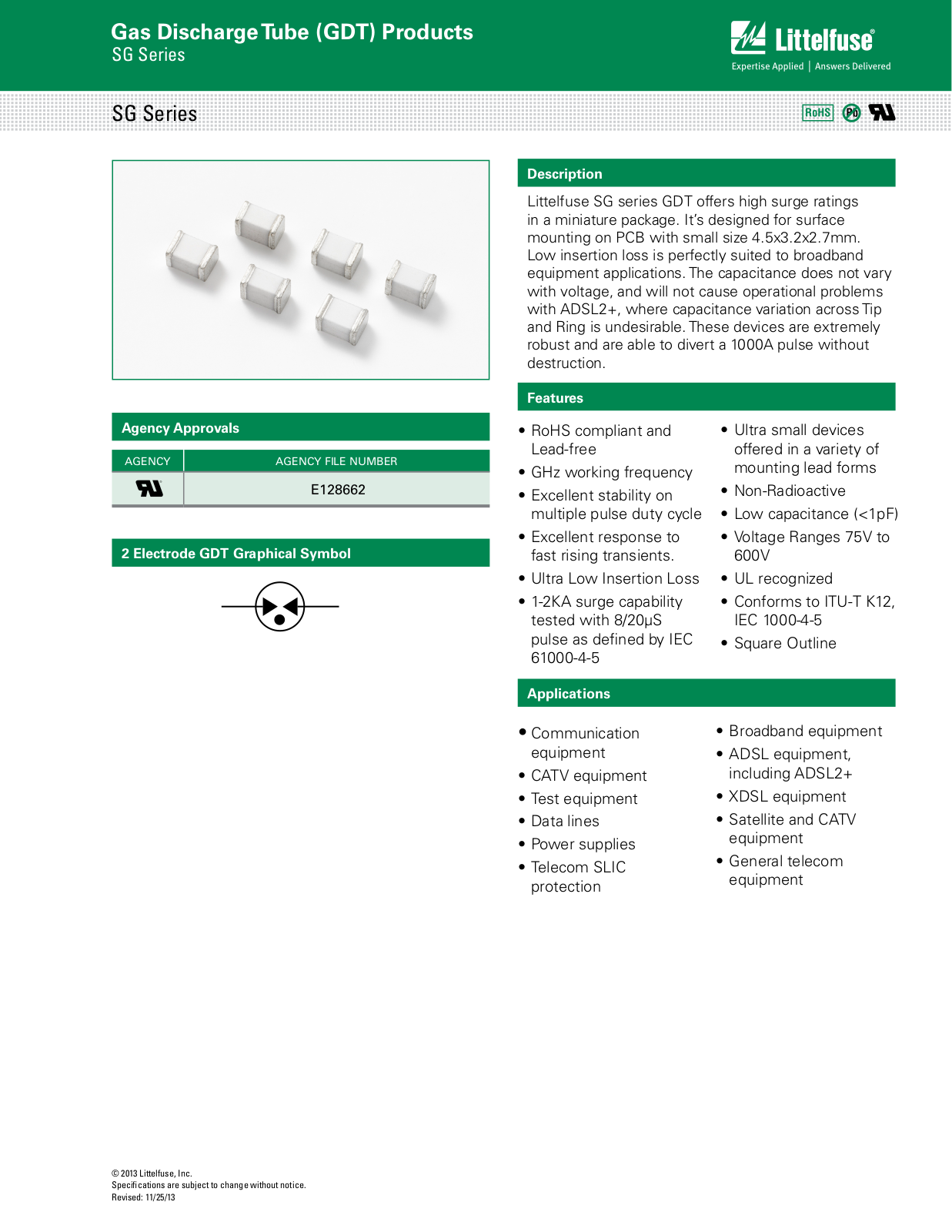 Littelfuse SG User Manual