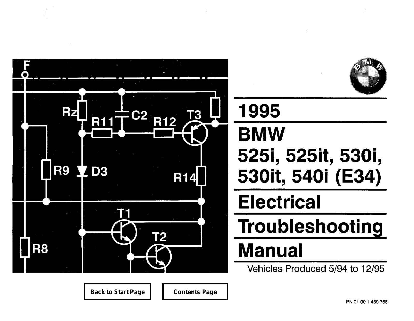 BMW E34 Diagram