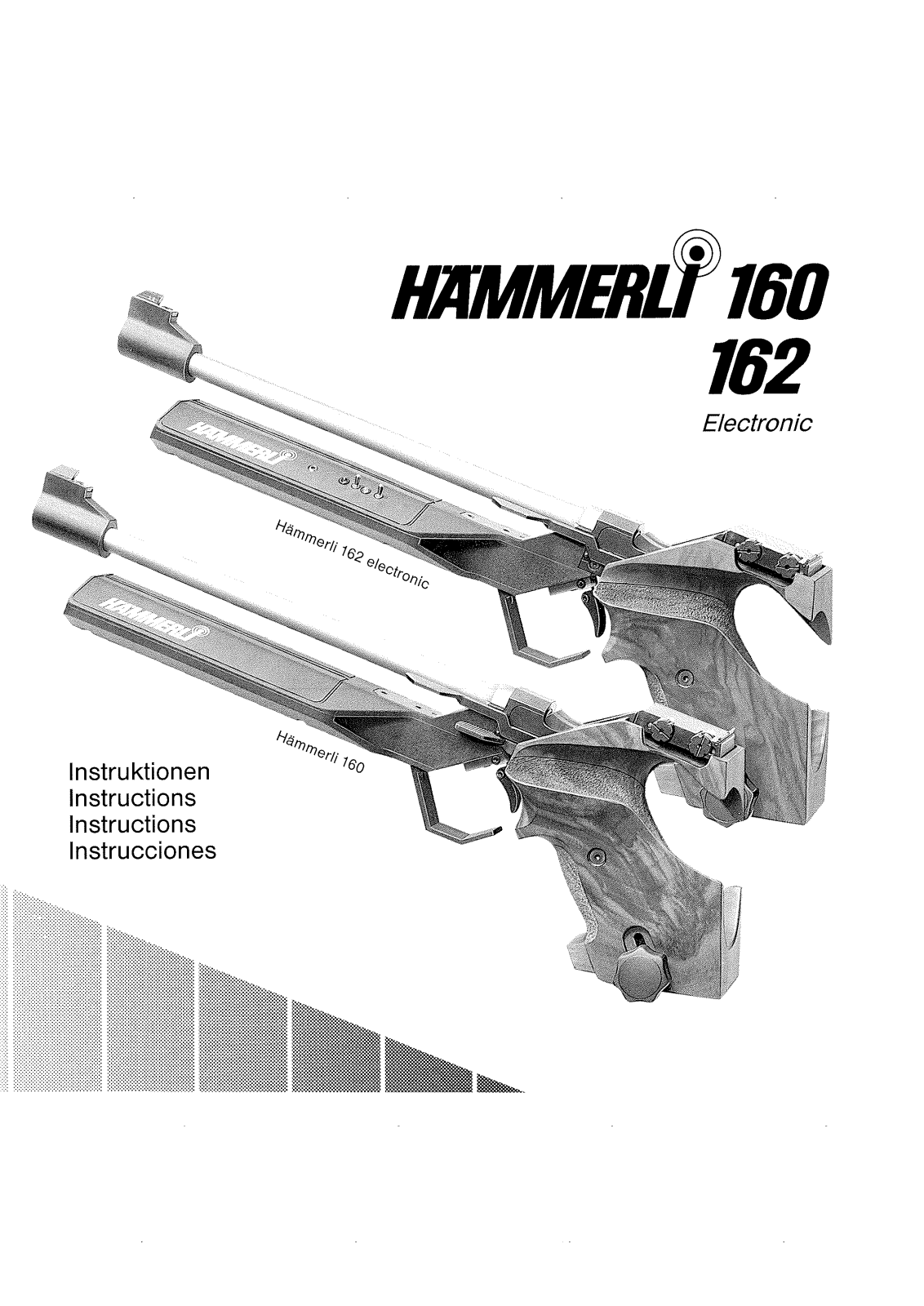 Walther Hammerli 162 Instruction Manual