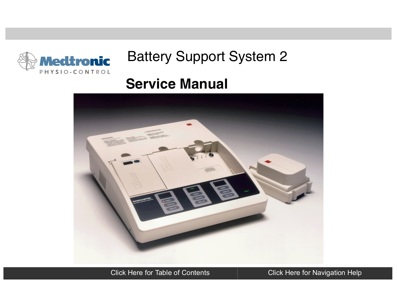 Medtronic Physio-Control BBS 2 User manual