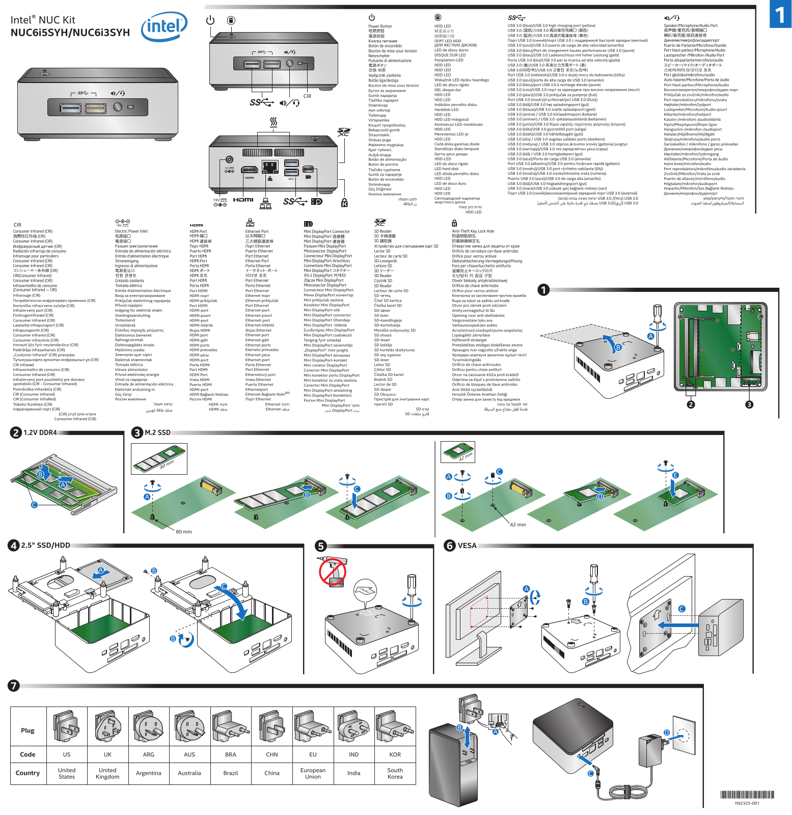 Intel NUC6i5SYH User Manual