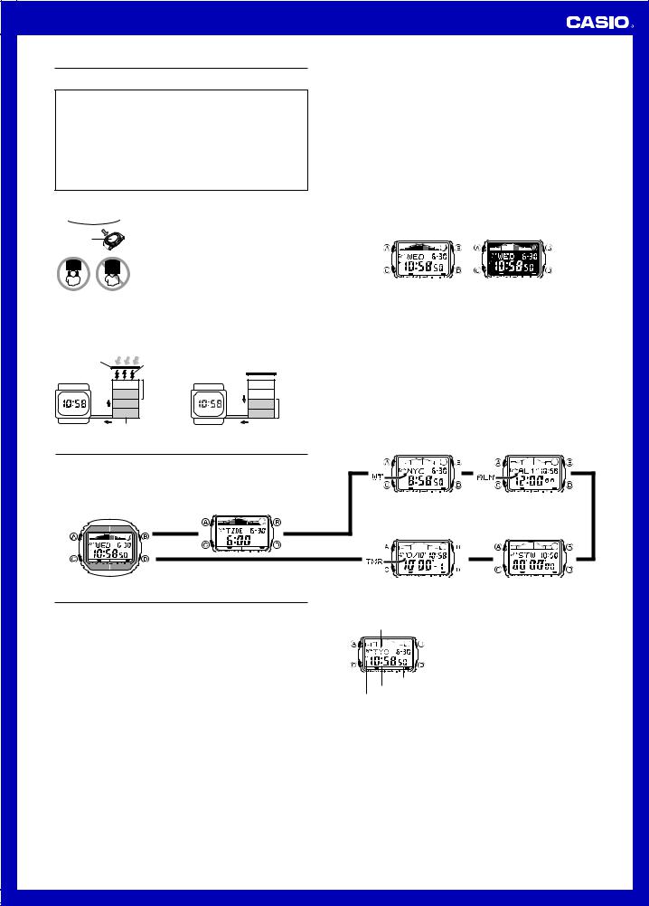 Casio MO1004-EA, 3215, 3222 User Manual