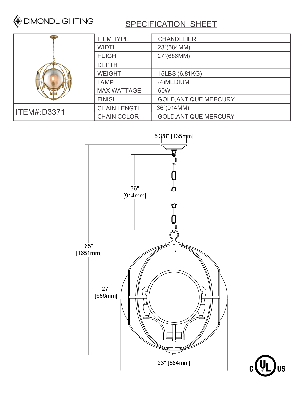 ELK Home D3371 User Manual