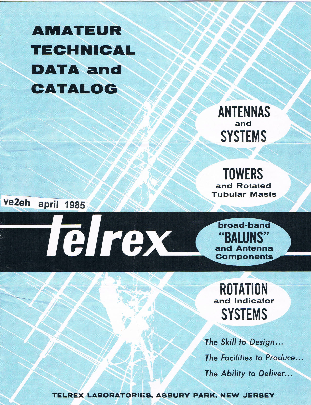 Telrex antenna catalog (1985)