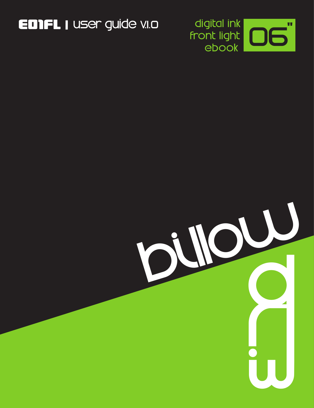 Billow E01FL User Manual - ManualMachine.com
