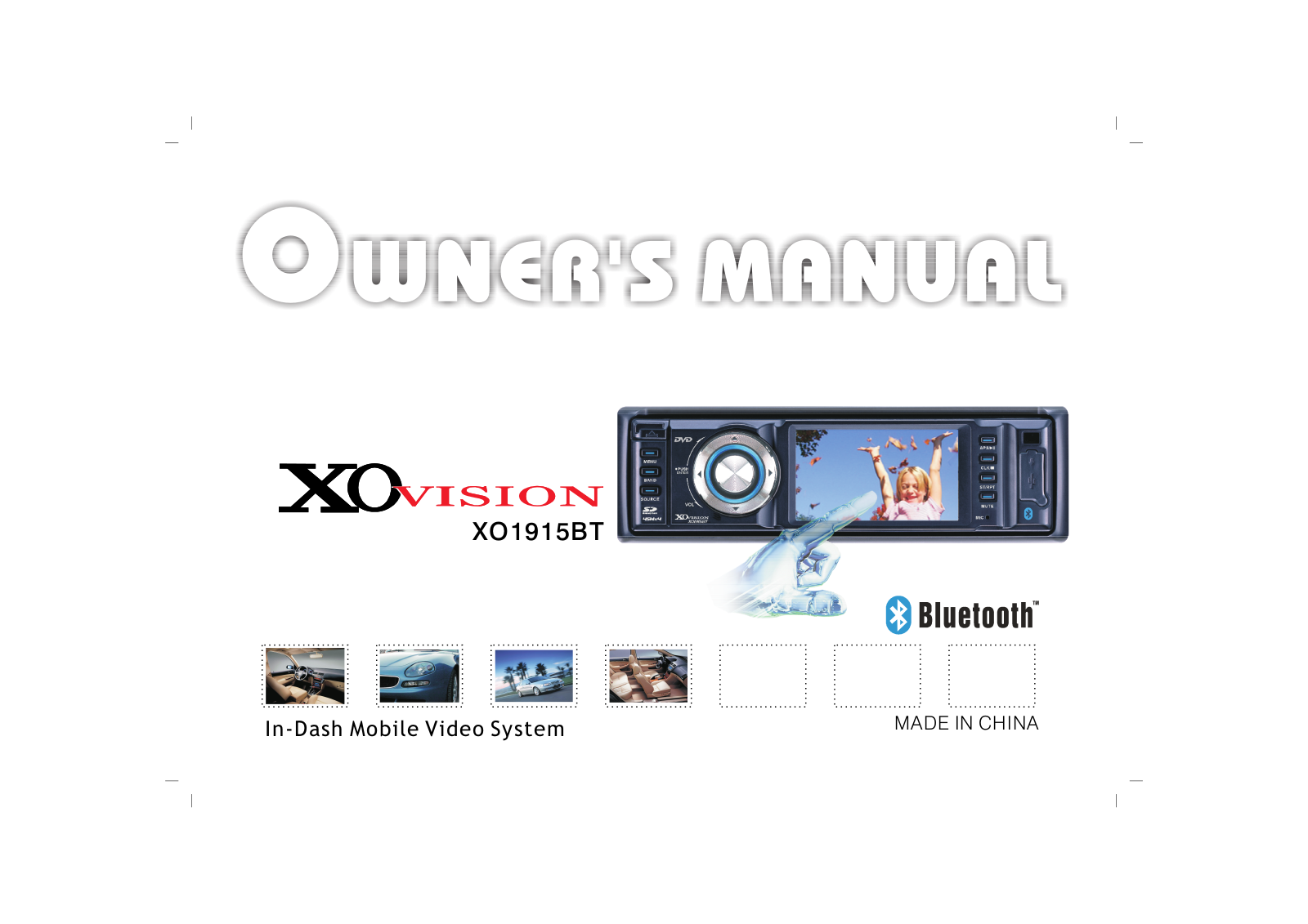 XO Vision XO1915BT User Manual