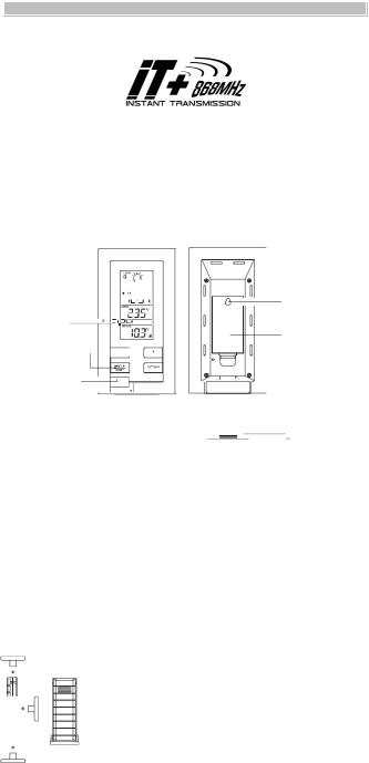 Techno Line WIRELESS 868 MHZ WEATHER STATION Instruction Manual