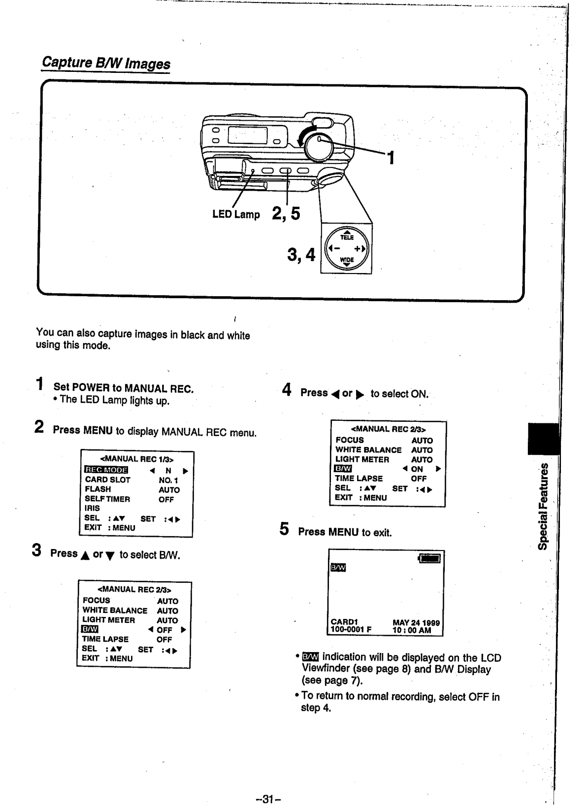 Panasonic NV-DCF7 User Manual