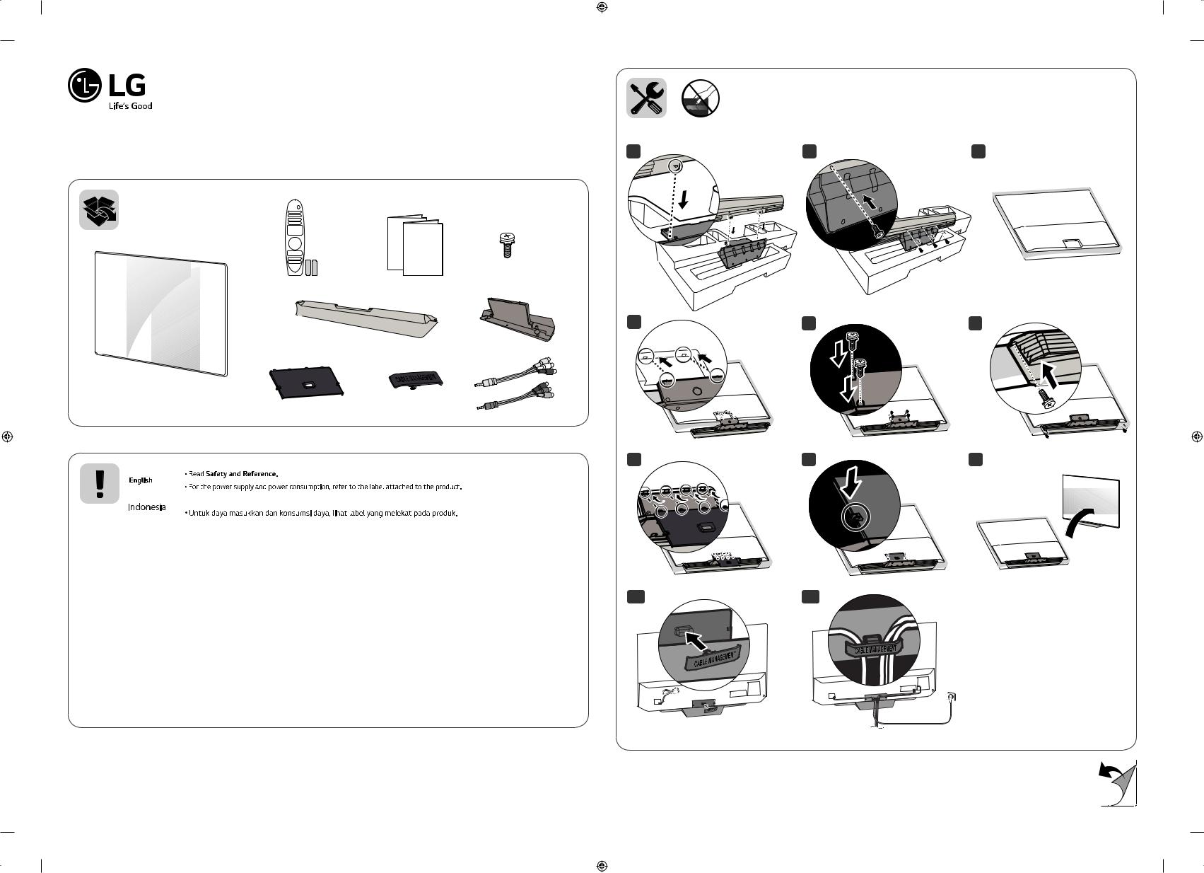 LG OLED55C8PTA, OLED65C8PTA, OLED77C8PTA Manual book