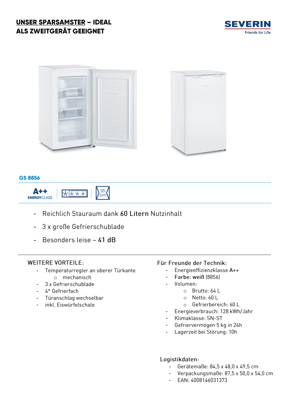 Severin GS 8856 User Manual