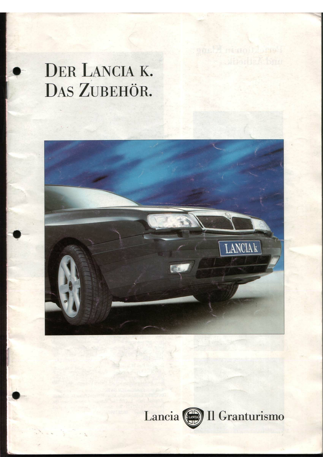Lancia Kappa User Manual