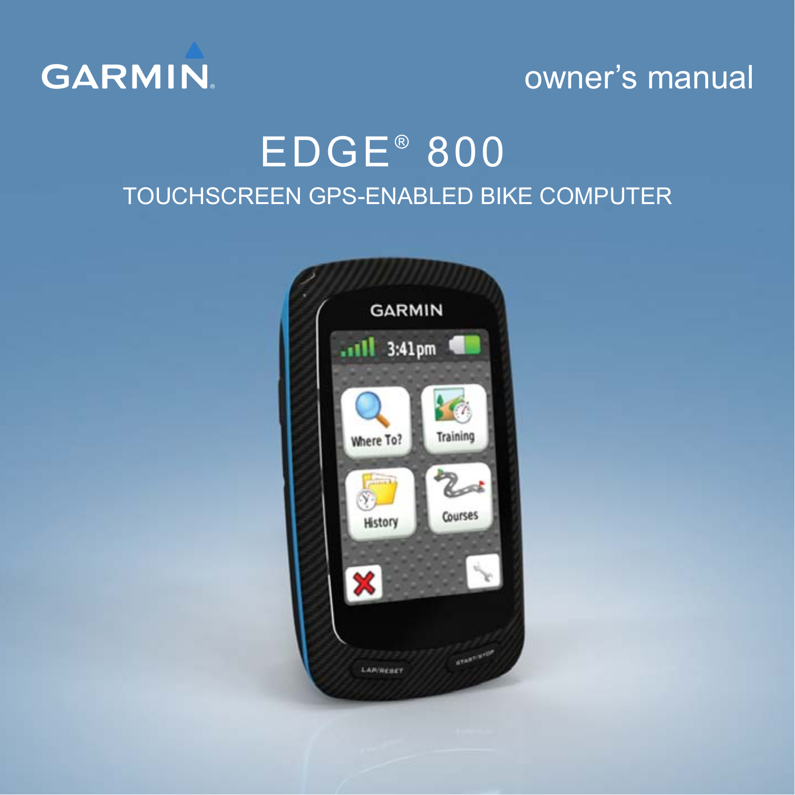 Garmin Egde 800 Operation Manual