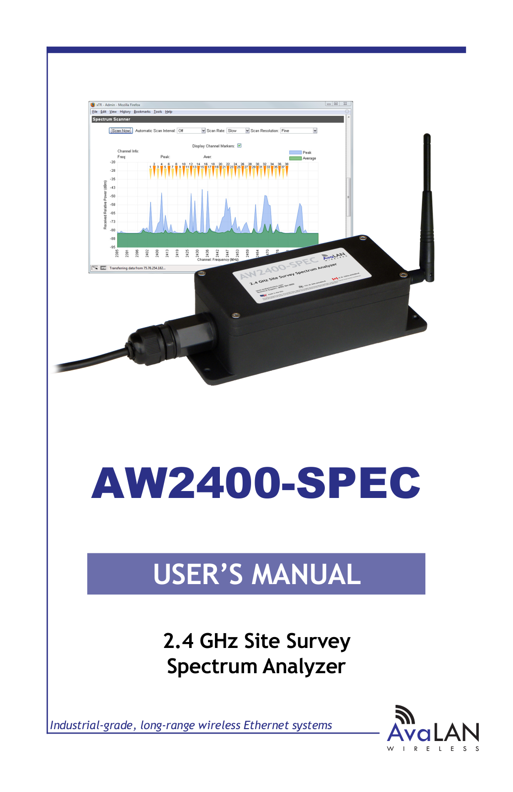 AvaLAN Wireless AW2400-SPEC User Manual