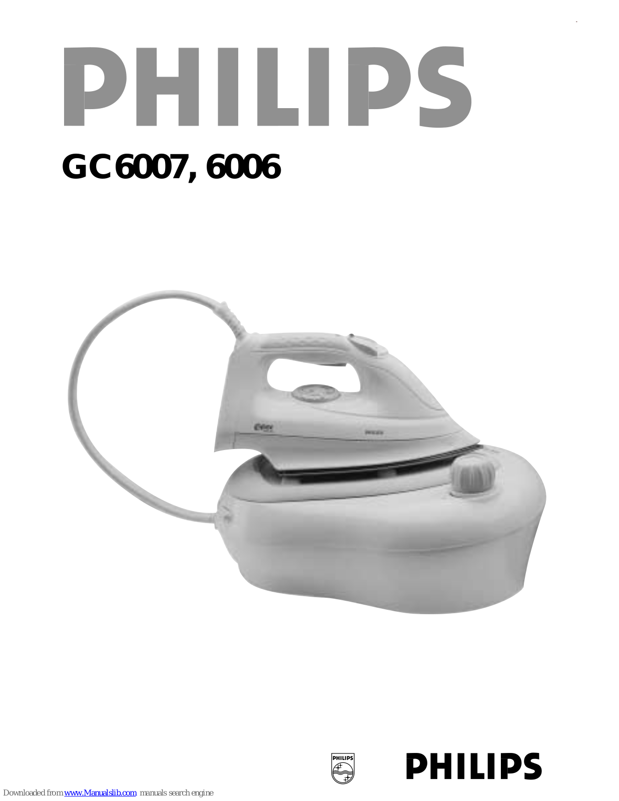 Philips GC6007/03, GC6006/03, GC6007, GC6006 User Manual