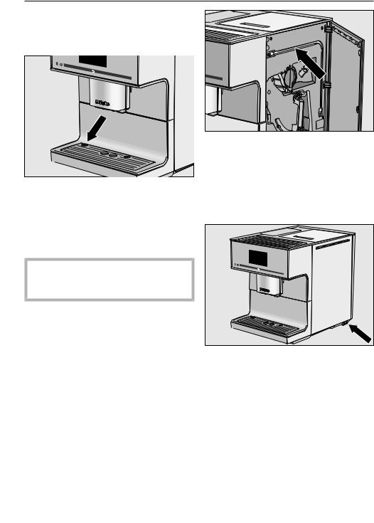 Miele CM7500 User manual