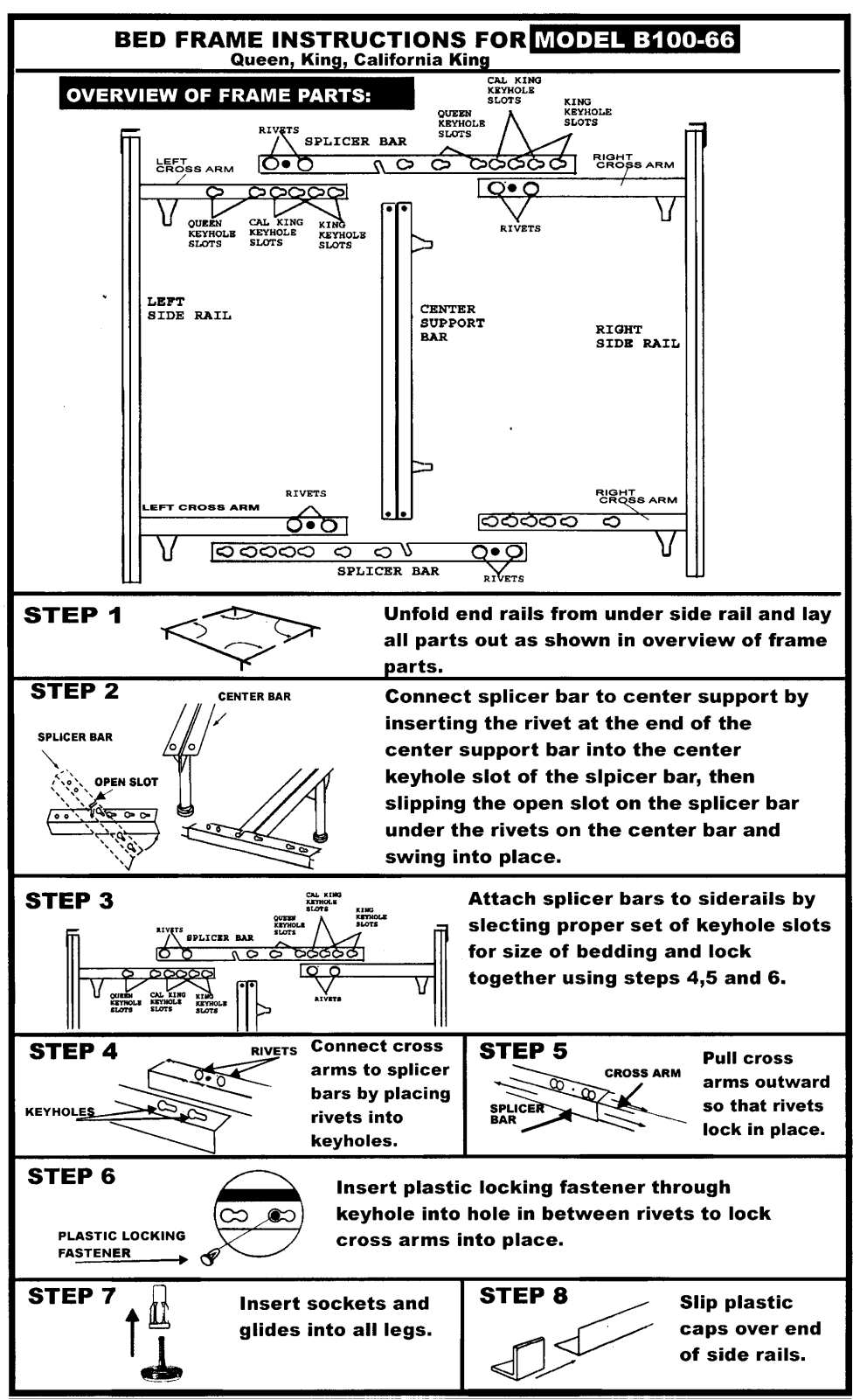 Ashley B10066 Assembly Guide - ManualMachine.com
