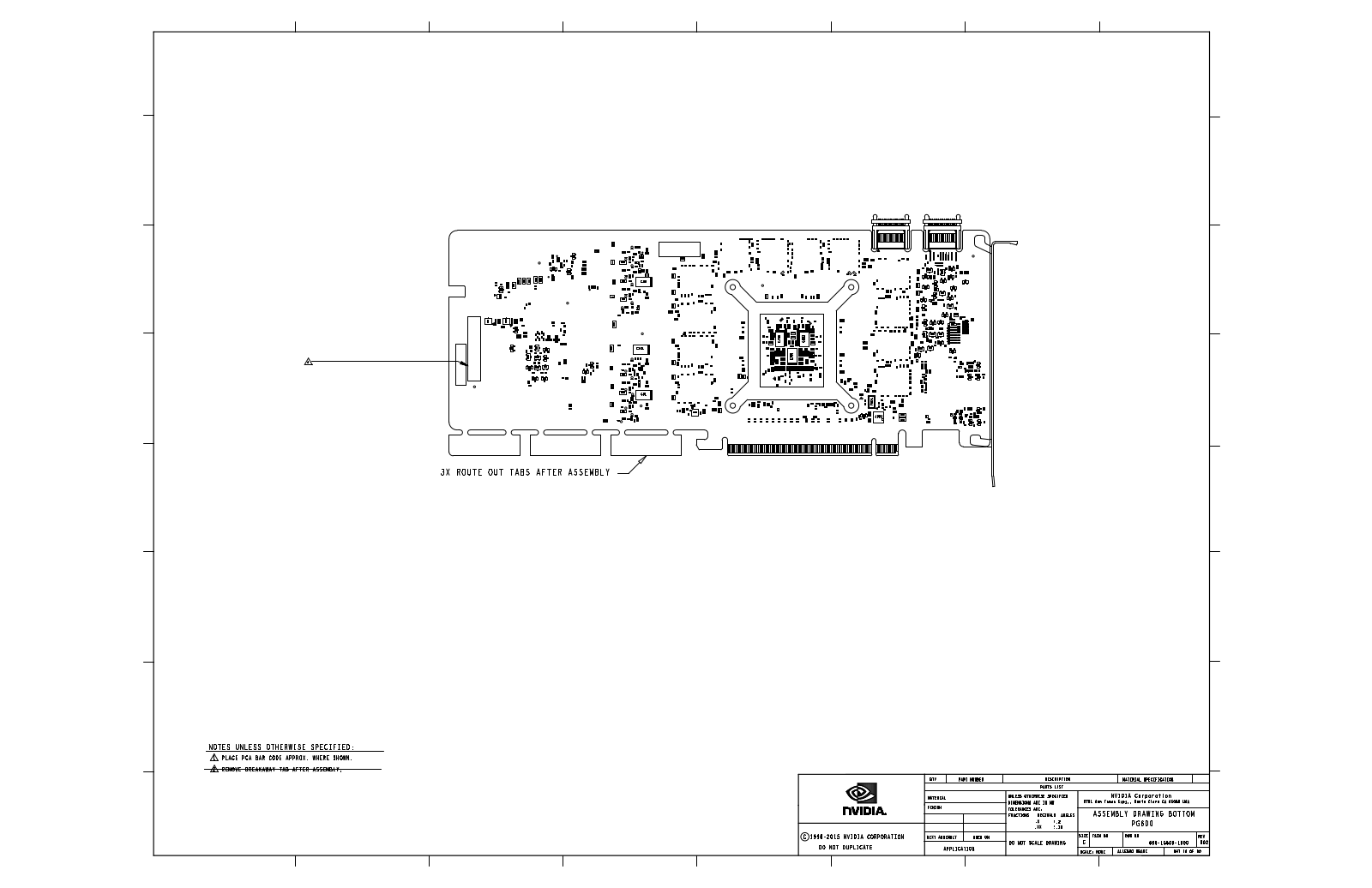 Nvidia GeForce GTX TITAN Schematics