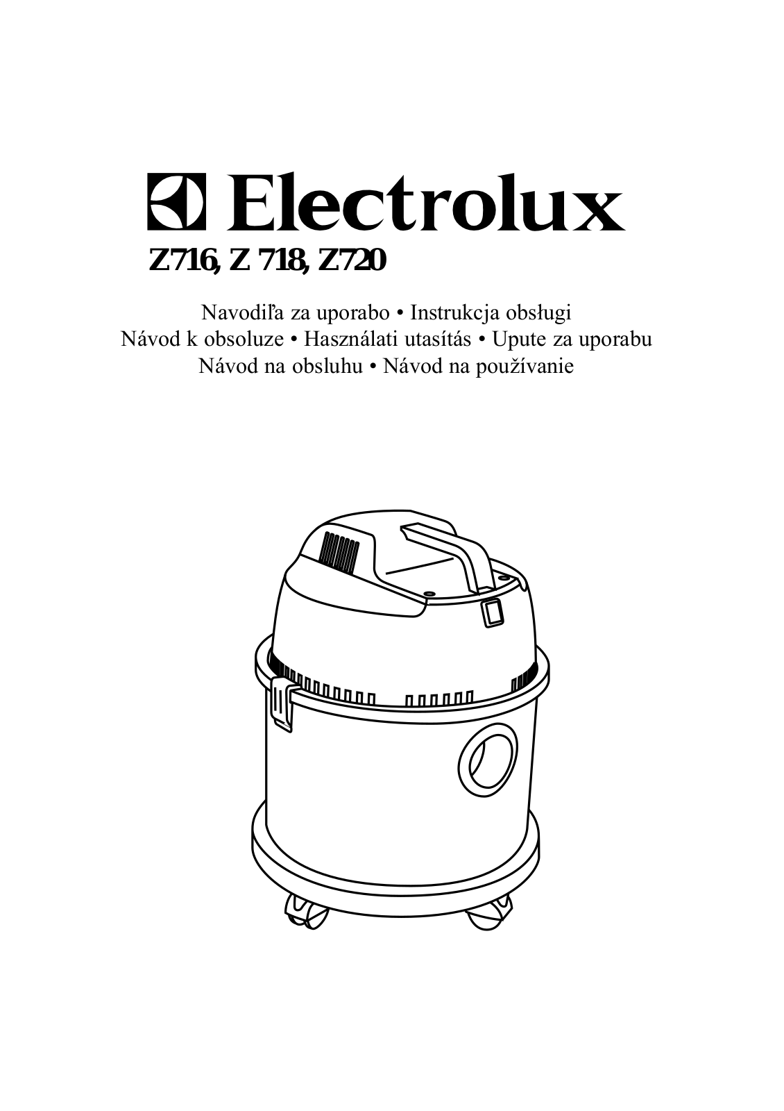 AEG Z720 User Manual