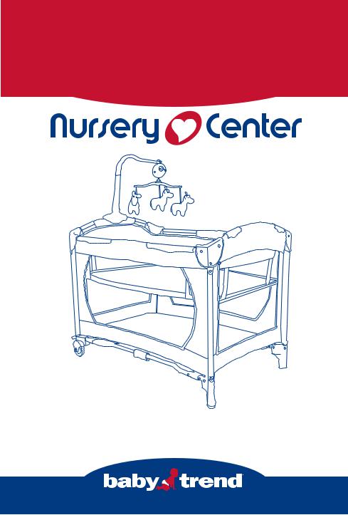 BabyTrend NURSERY CENTER - CYBER User Manual