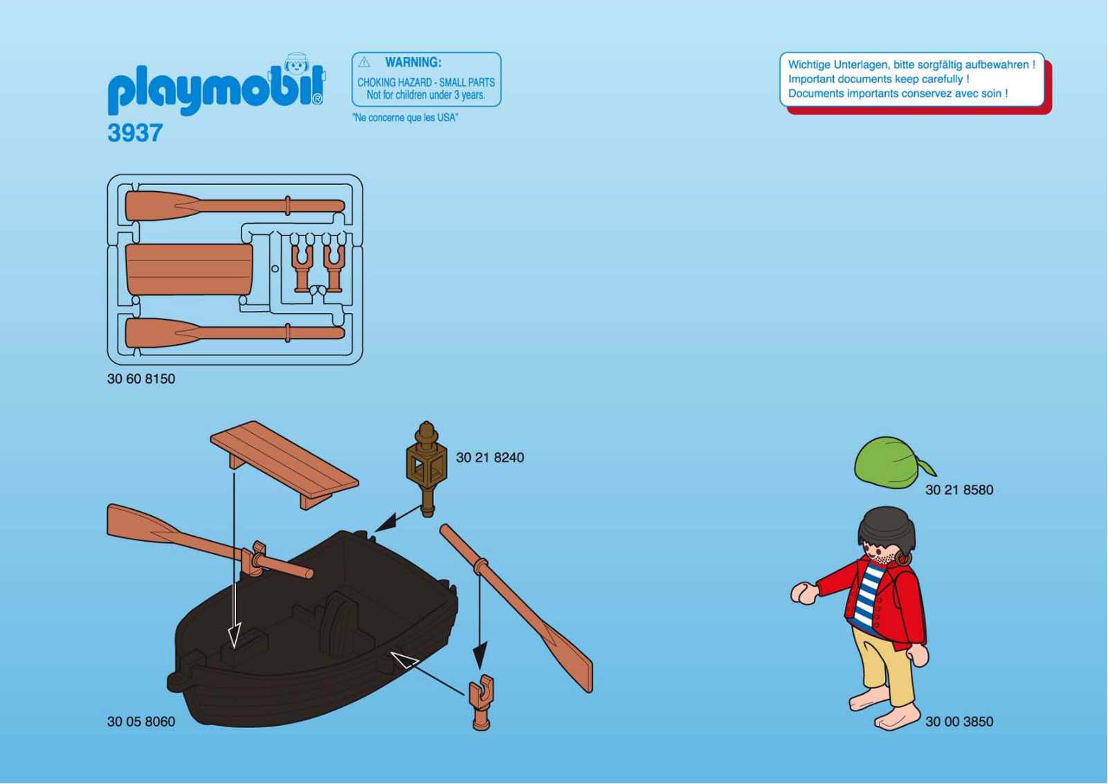 Playmobil 3937 Instructions