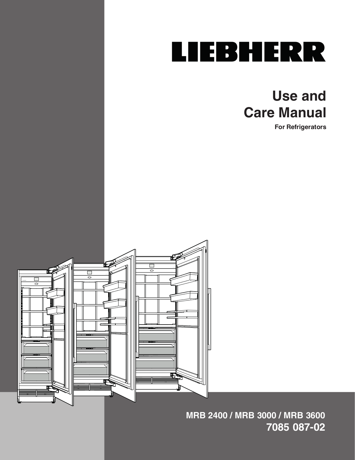 Liebherr MRB3600 Maintance Manual