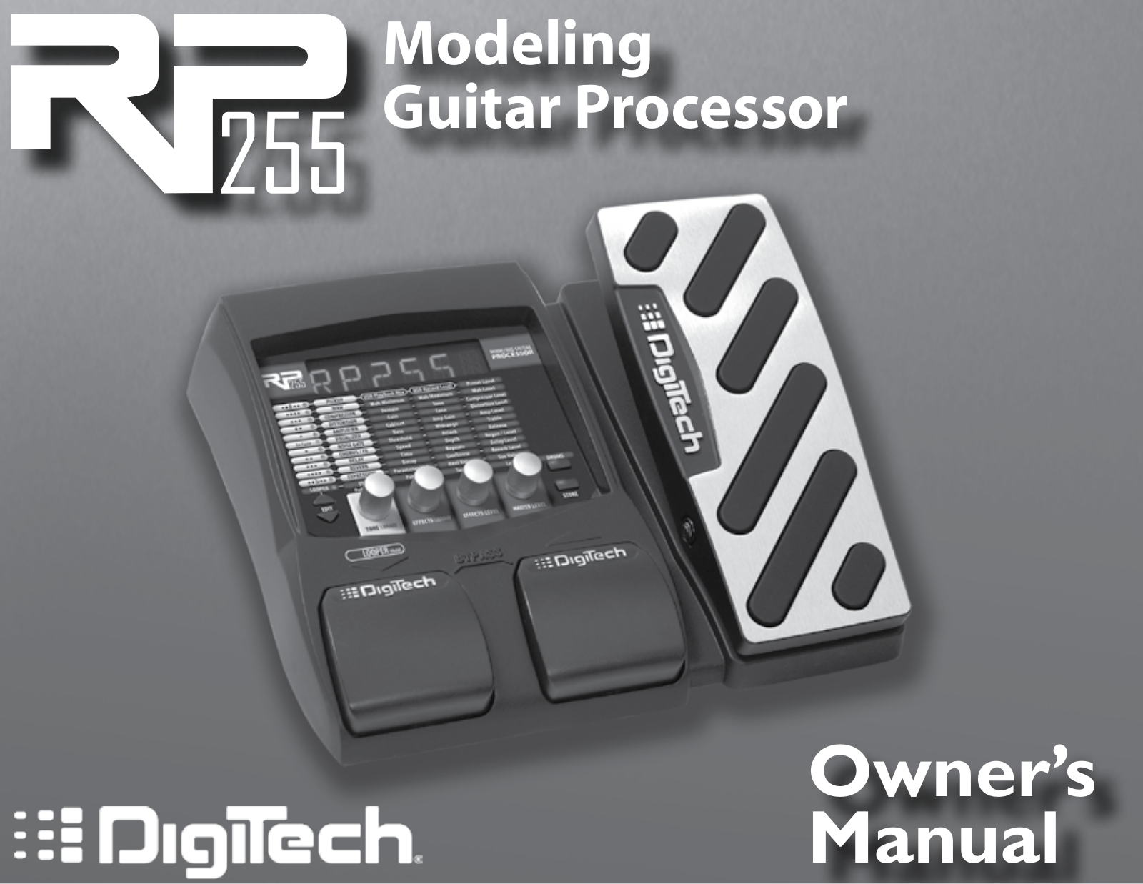 DigiTech RP255 User Manual