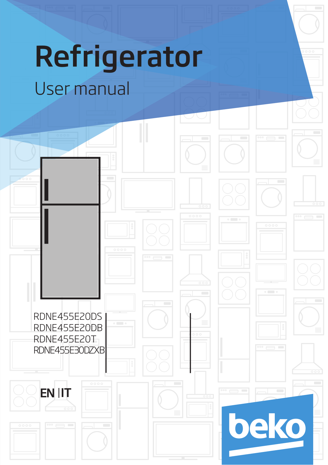 Beko RDNE455E20DS, RDNE455E20DB, RDNE455E20T, RDNE455E30DZXB User manual