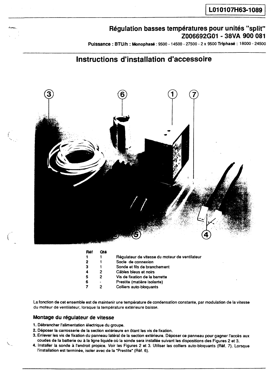 Carrier 38DCFACC User Manual