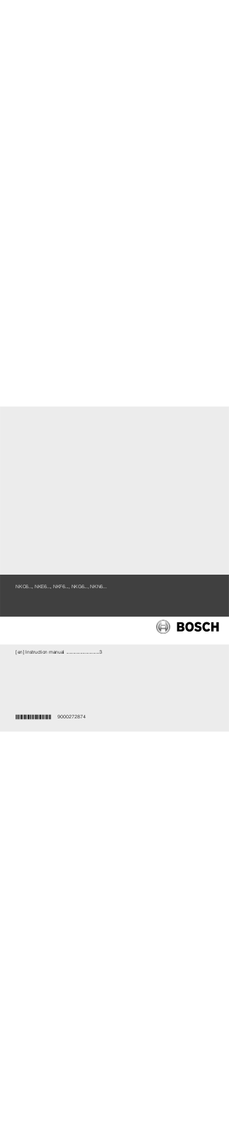 Bosch NKE646P14, NKG645P14G, NKF645P14, NKN645P14, NKE642P14 User Manual