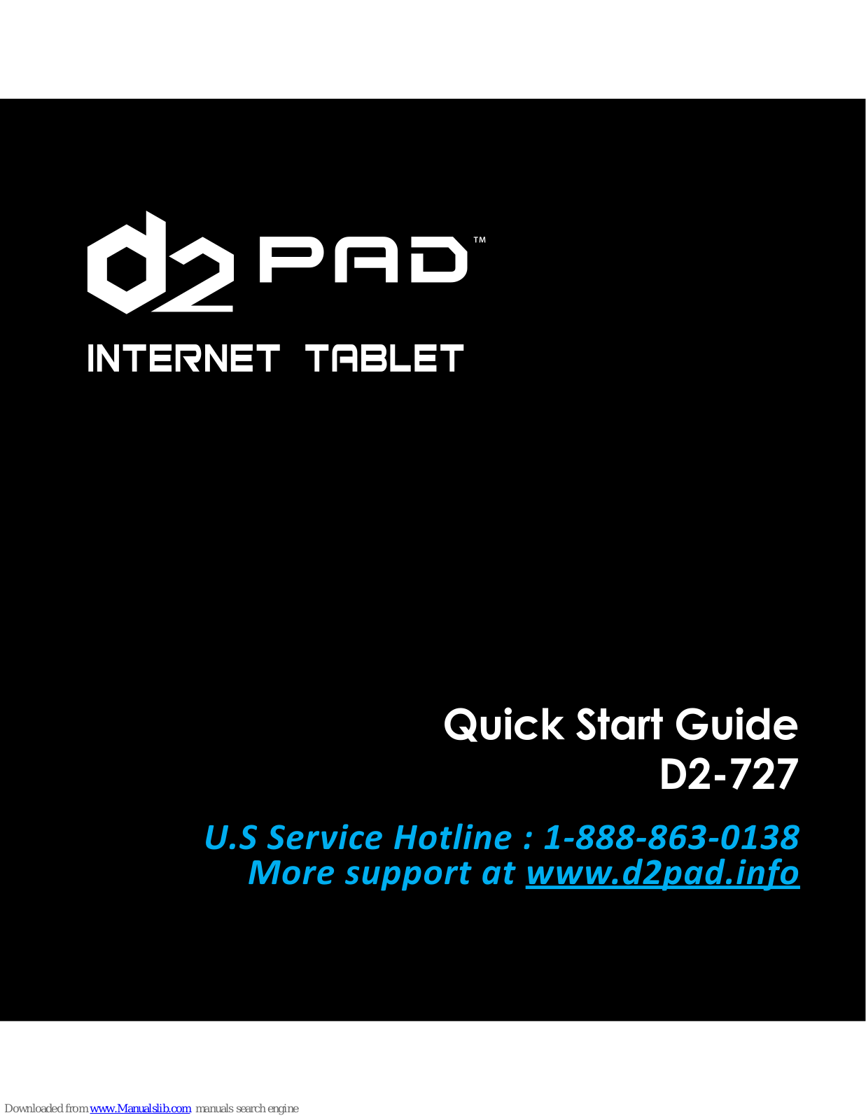 Digital2 D2-727 Quick Start Manual - ManualMachine.com