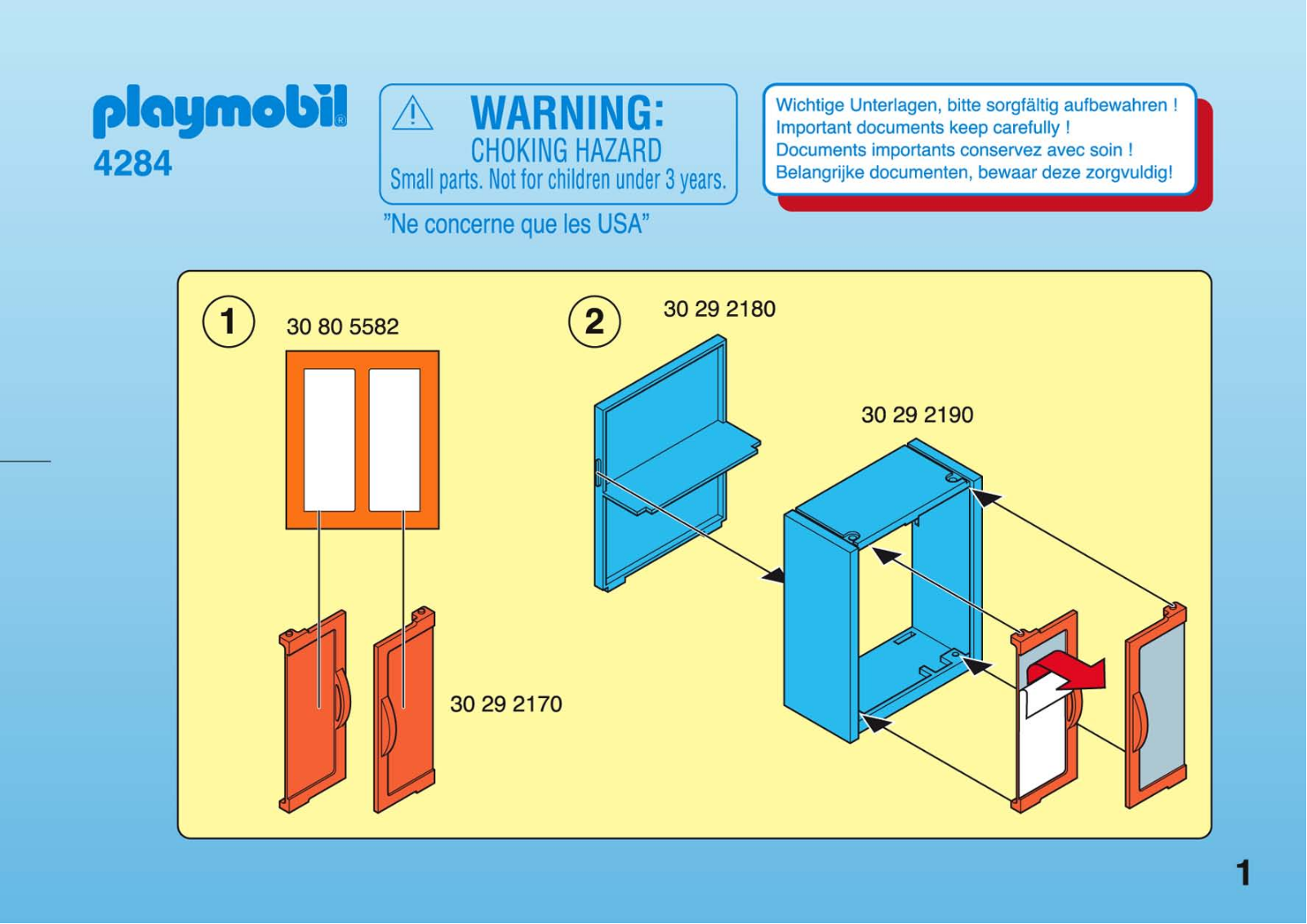 Playmobil 4284 Instructions