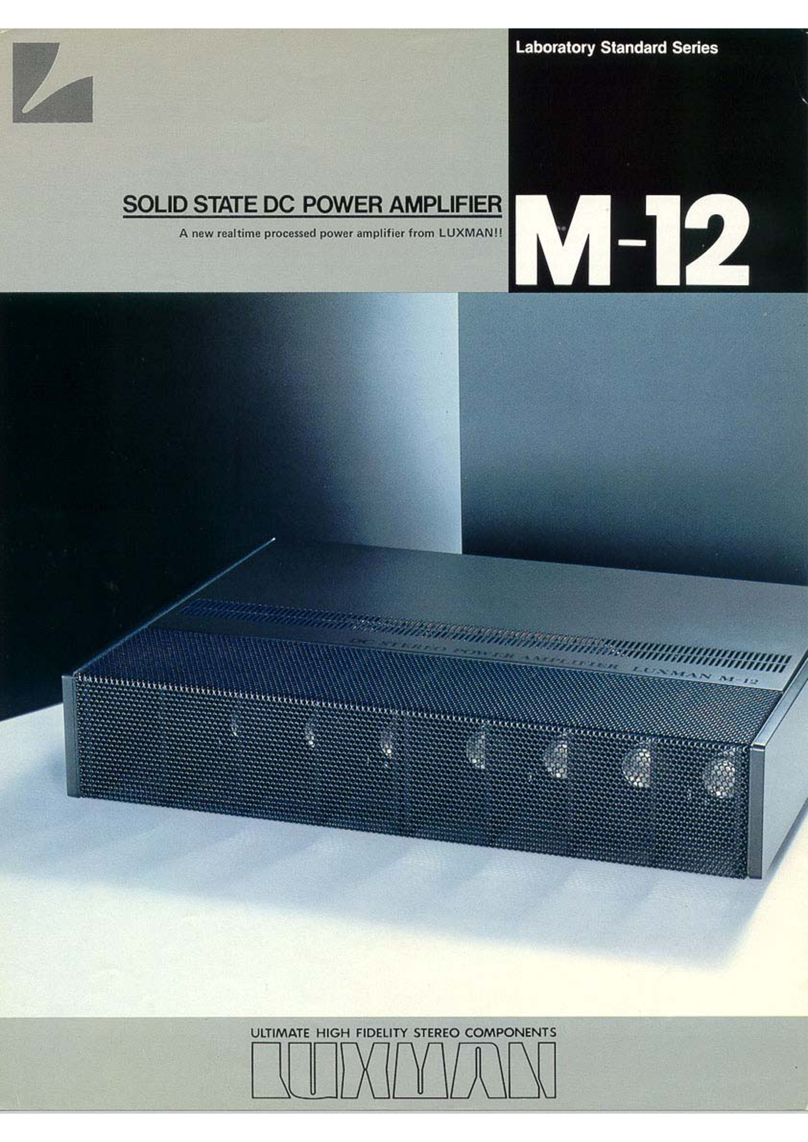 Luxman M-12 Brochure