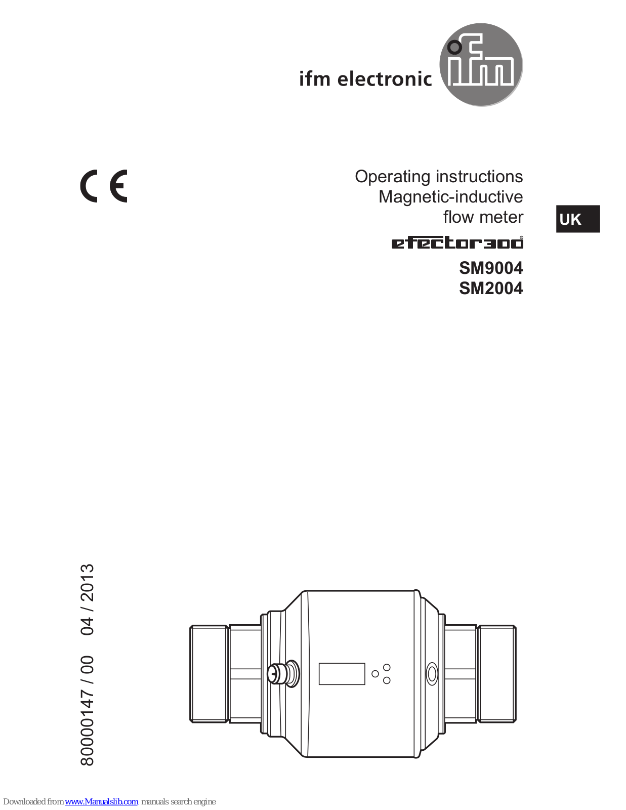 IFM Electronic SM9004, SM2004 Operating Instructions Manual