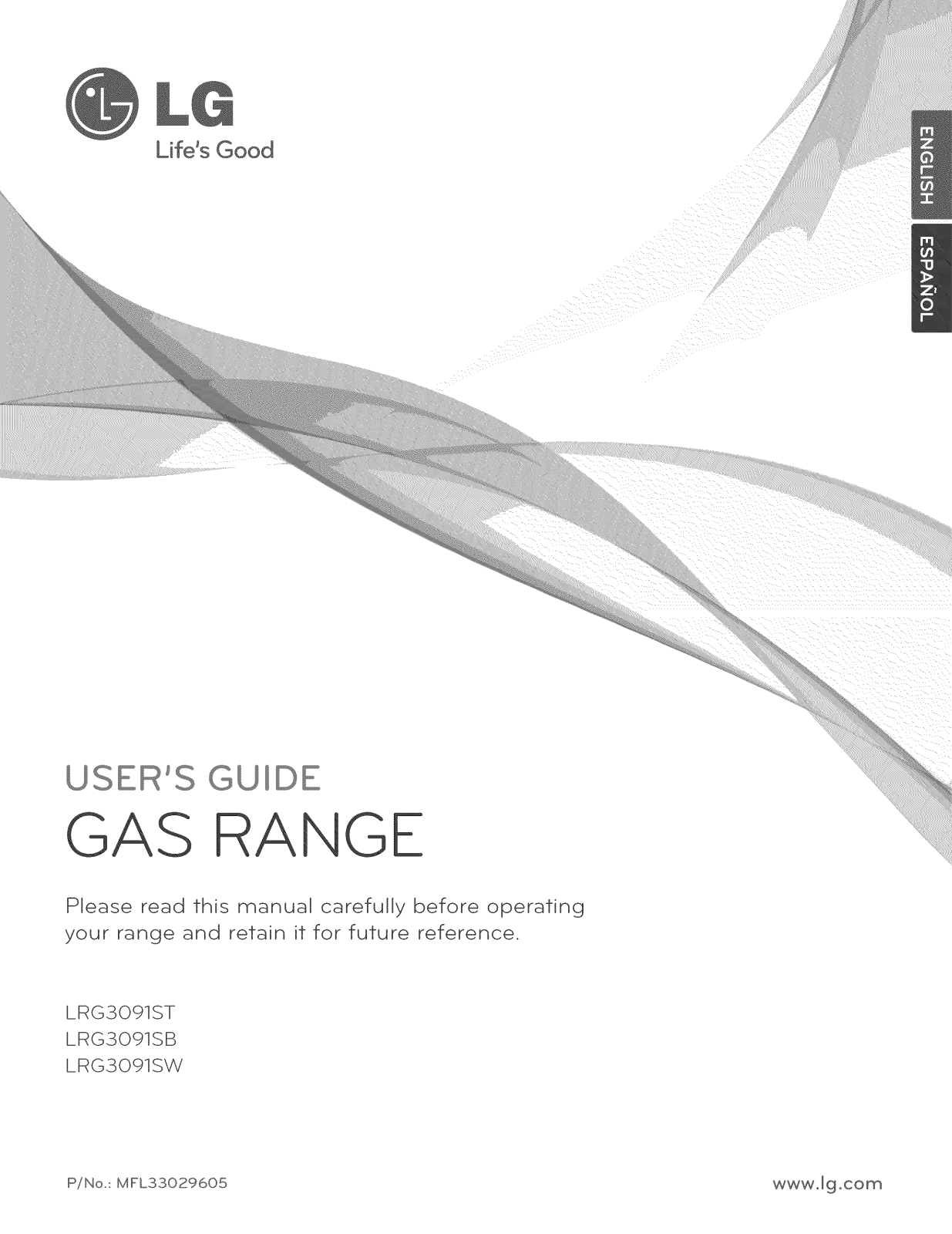 LG LRG3091SB/00, LRG3091ST/00, LRG3091SW/00 Owner’s Manual