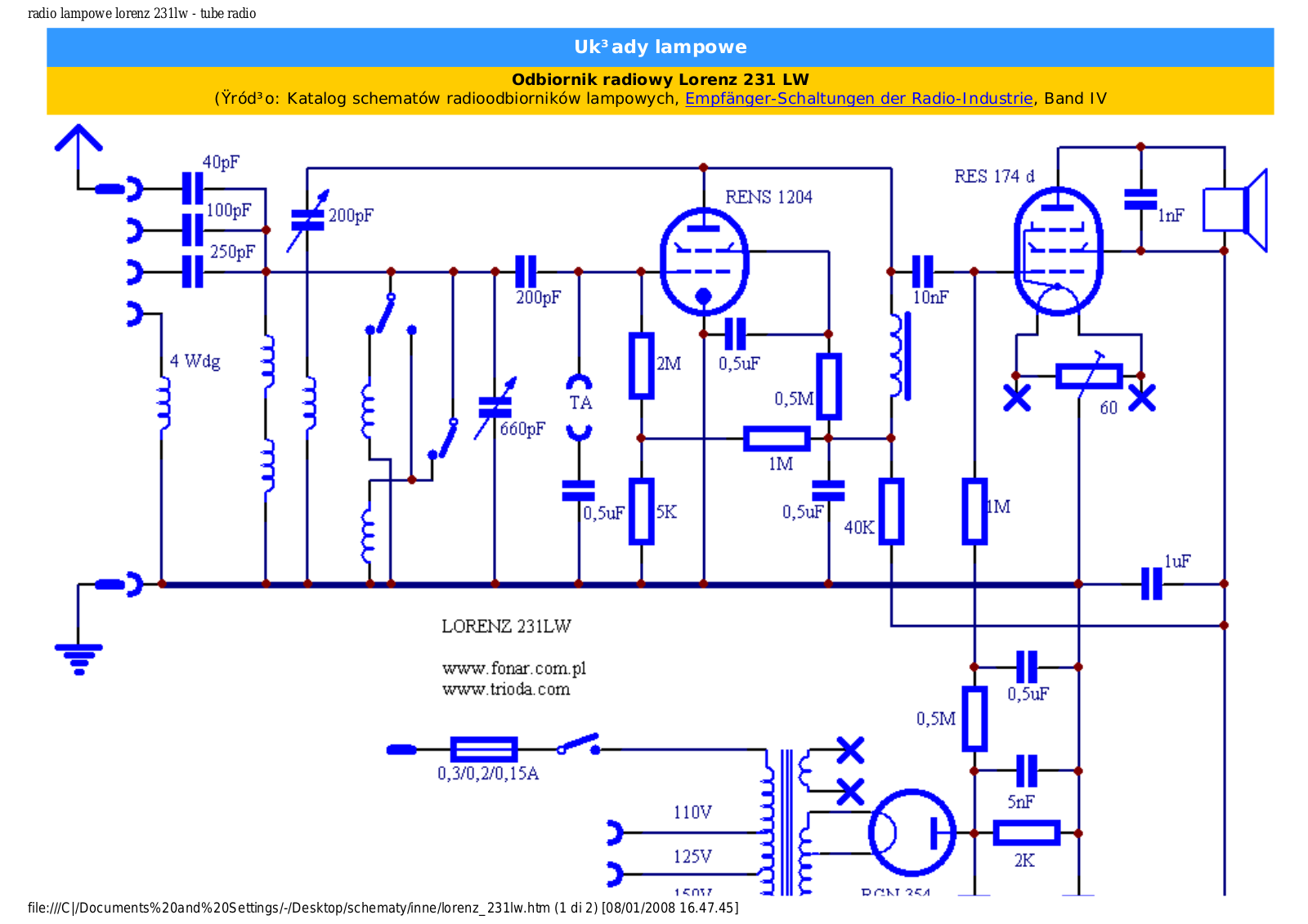 ITT 231 Schematic - ManualMachine.com
