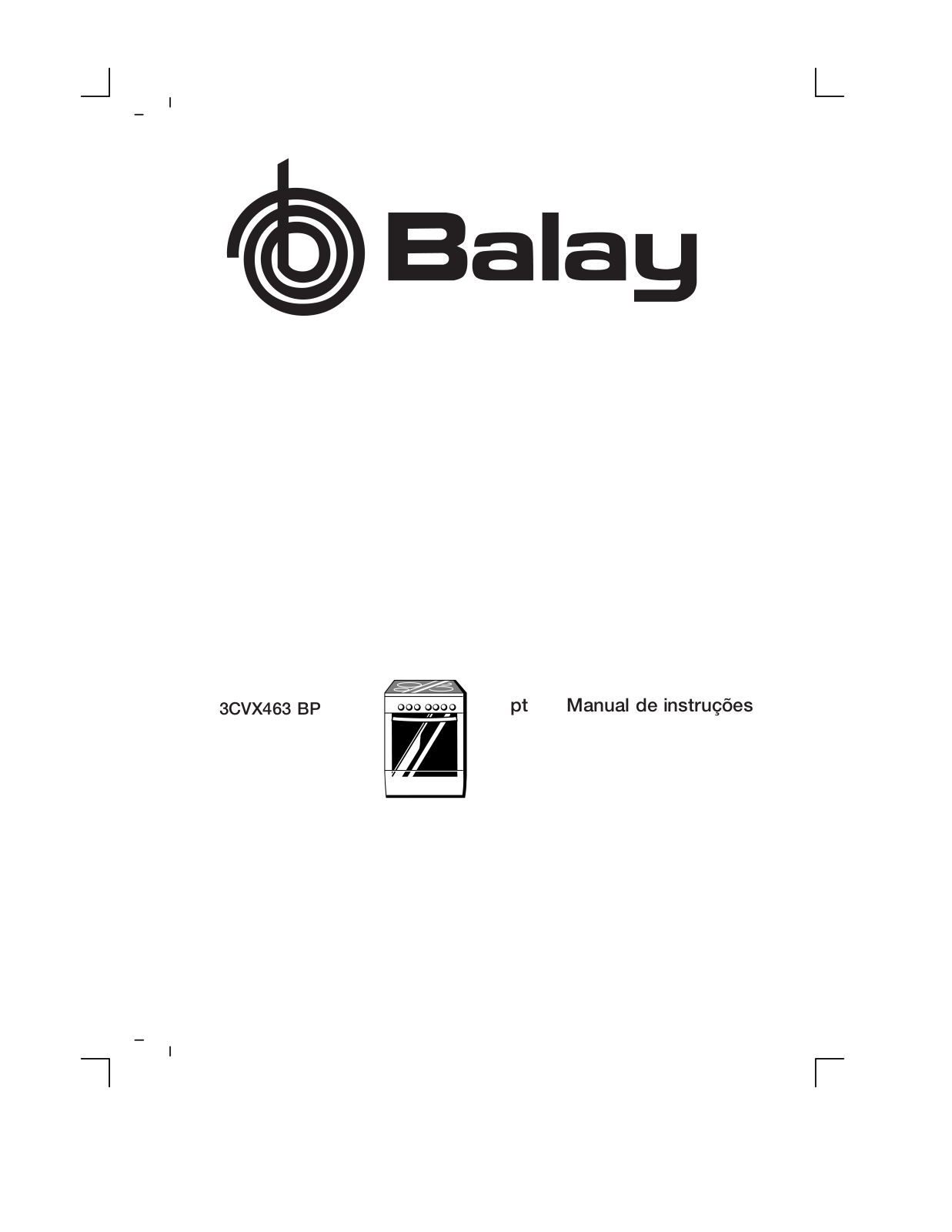 Balay 3CVX463BP User Manual