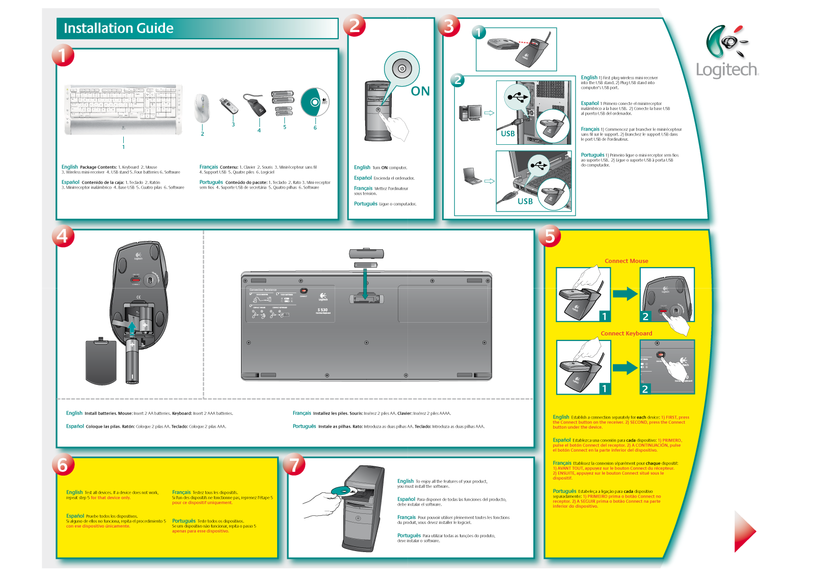 Logitech S530 User Manual