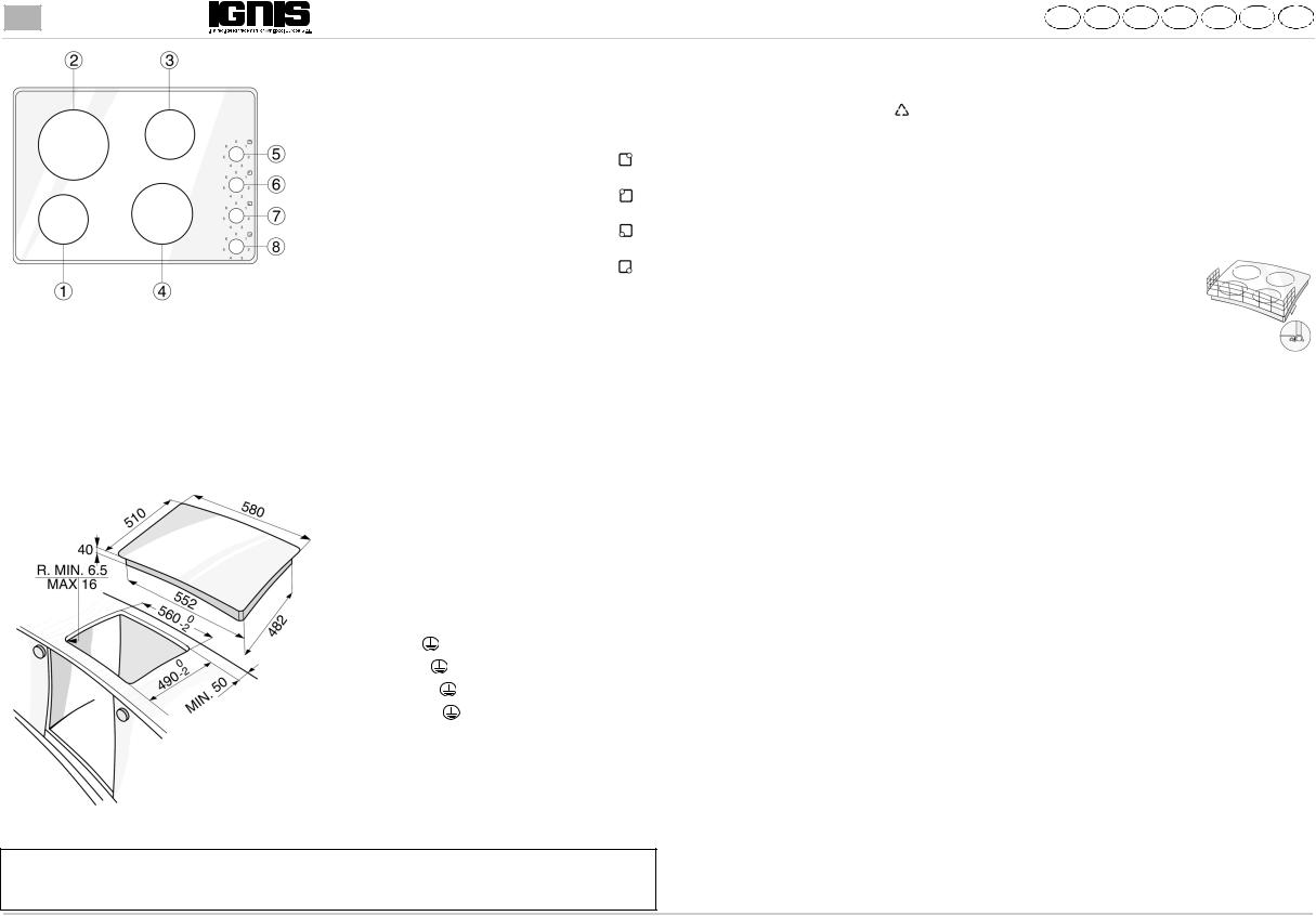 Whirlpool AKL 359/NE/03 INSTRUCTION FOR USE