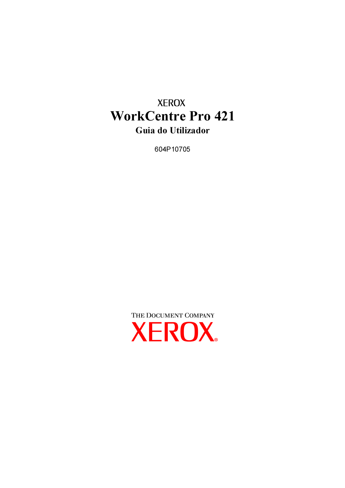 XEROX 416 User Manual