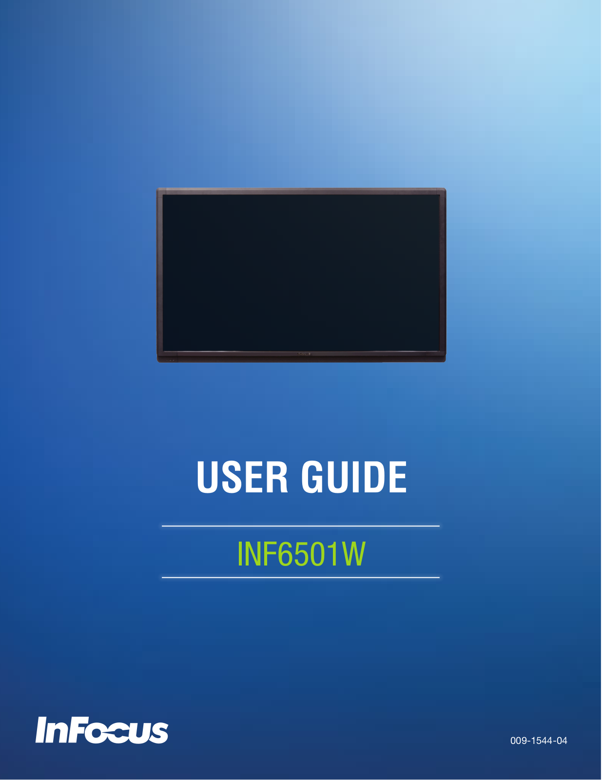 InFocus INF6501W User Manual