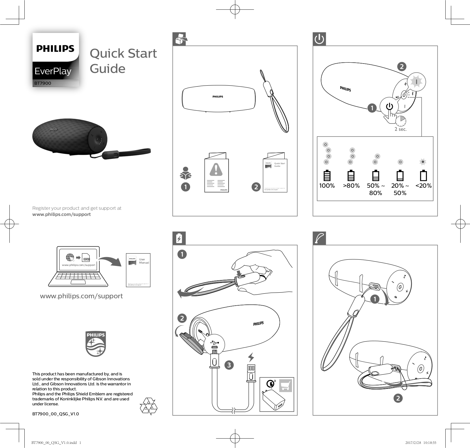 Philips BT7900P/00, BT7900B/00, BT7900A/00 User Manual