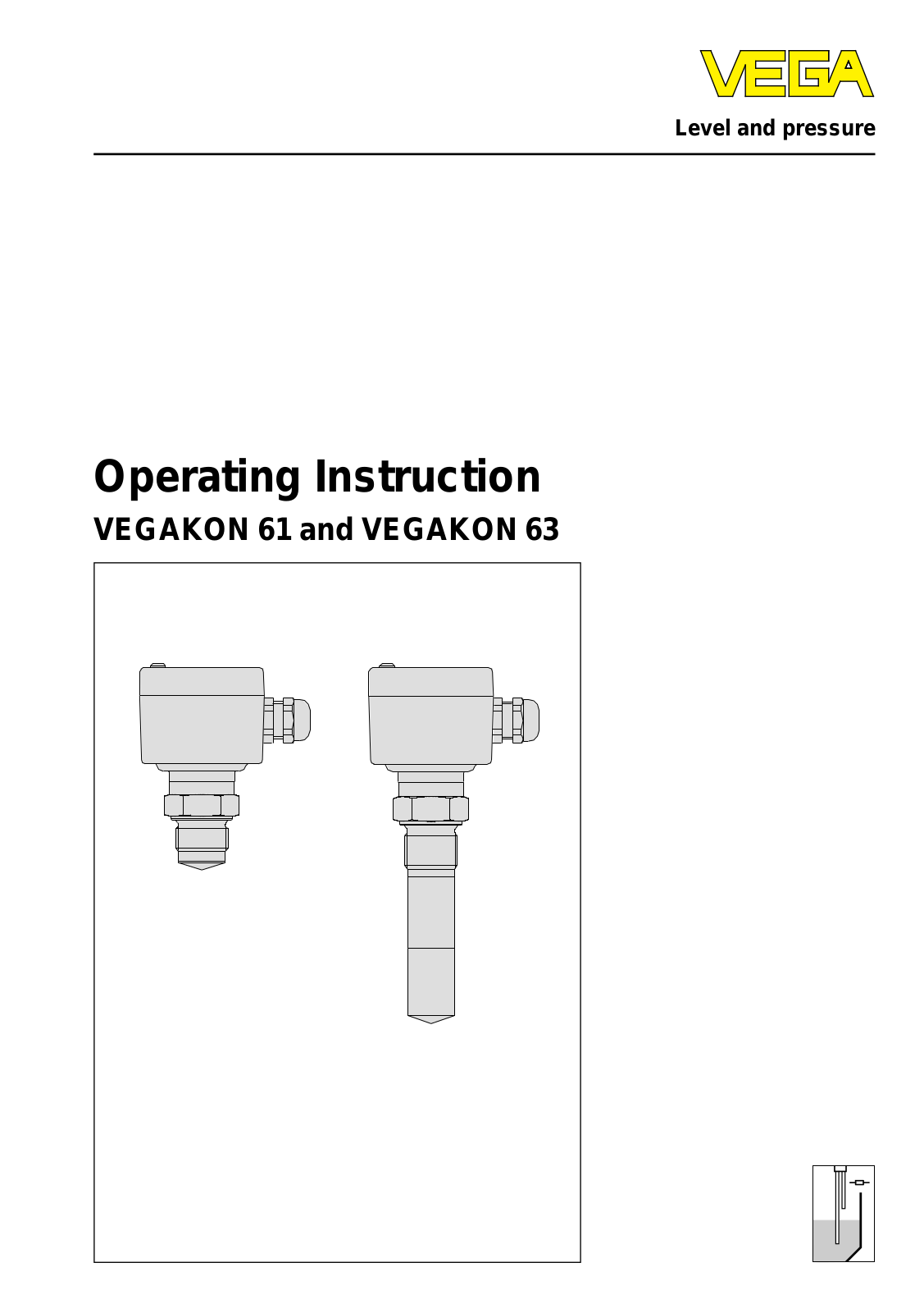 VEGA KON63 User Manual