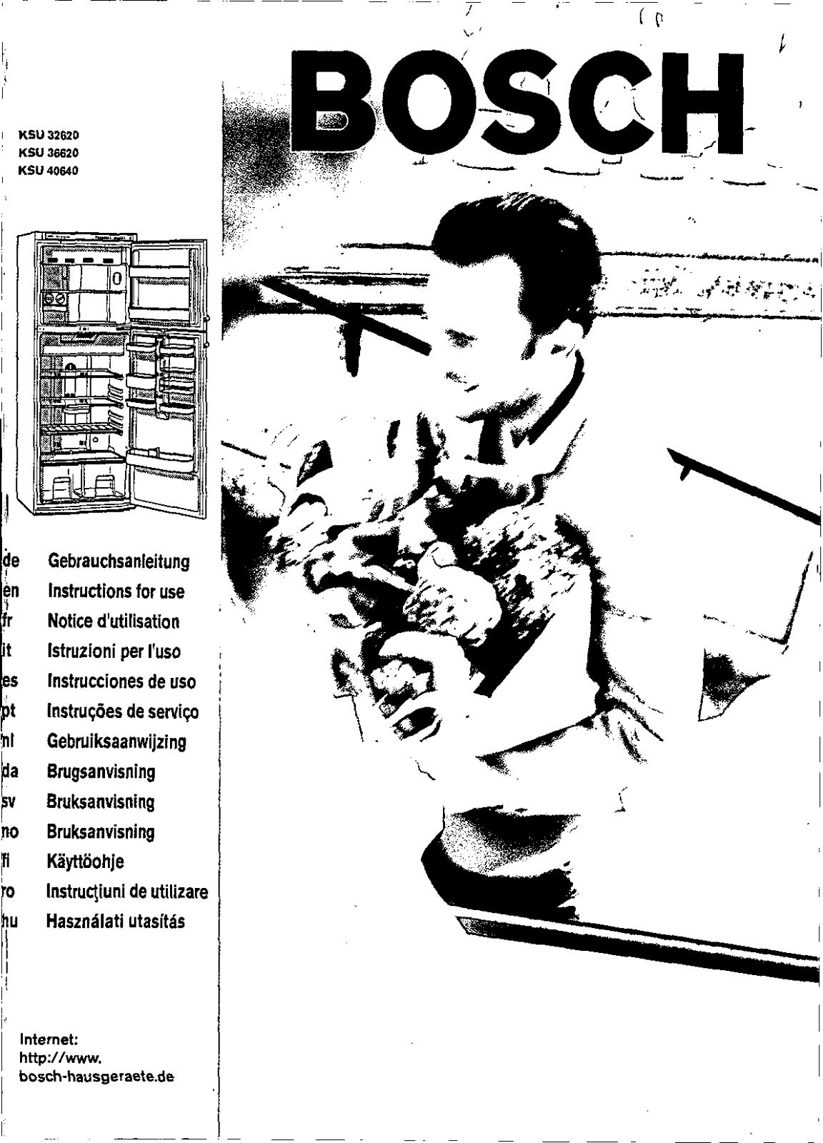 BOSCH KSU32620 User Manual