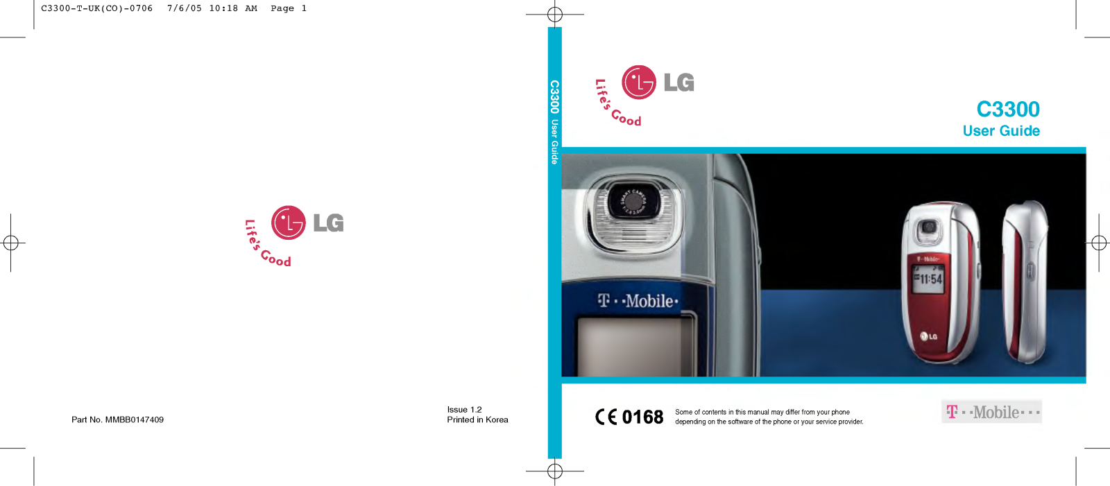 LG C3300GO User Manual