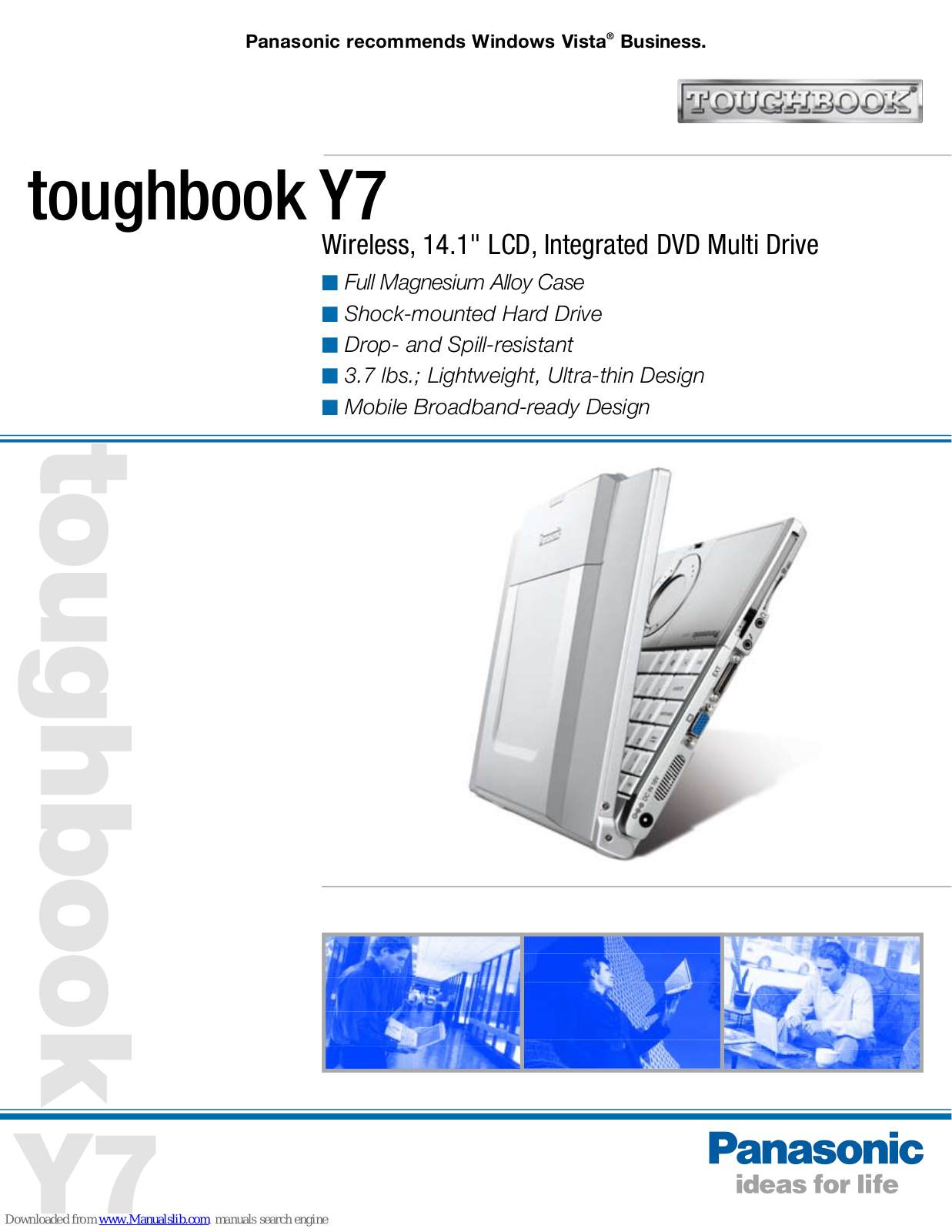 Panasonic CF-Y7BWAZCAM, CF-Y7BWAZDJM, CF-Y7BWAZCJM, CF-Y7BWAZDAM, CF-Y7BWAZZAM Specifications