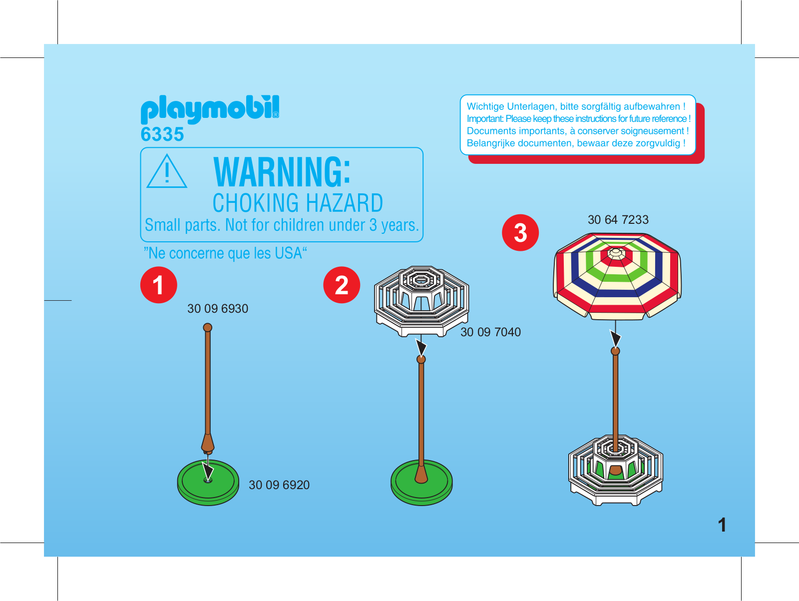 Playmobil 6335 Instructions