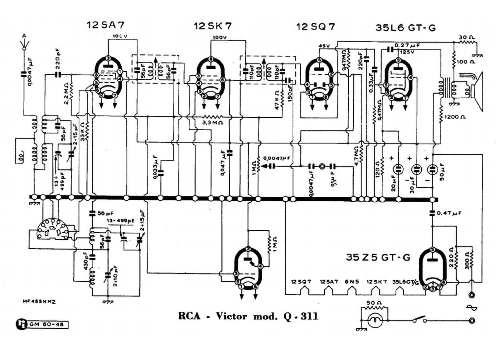 RCA q311 schematic