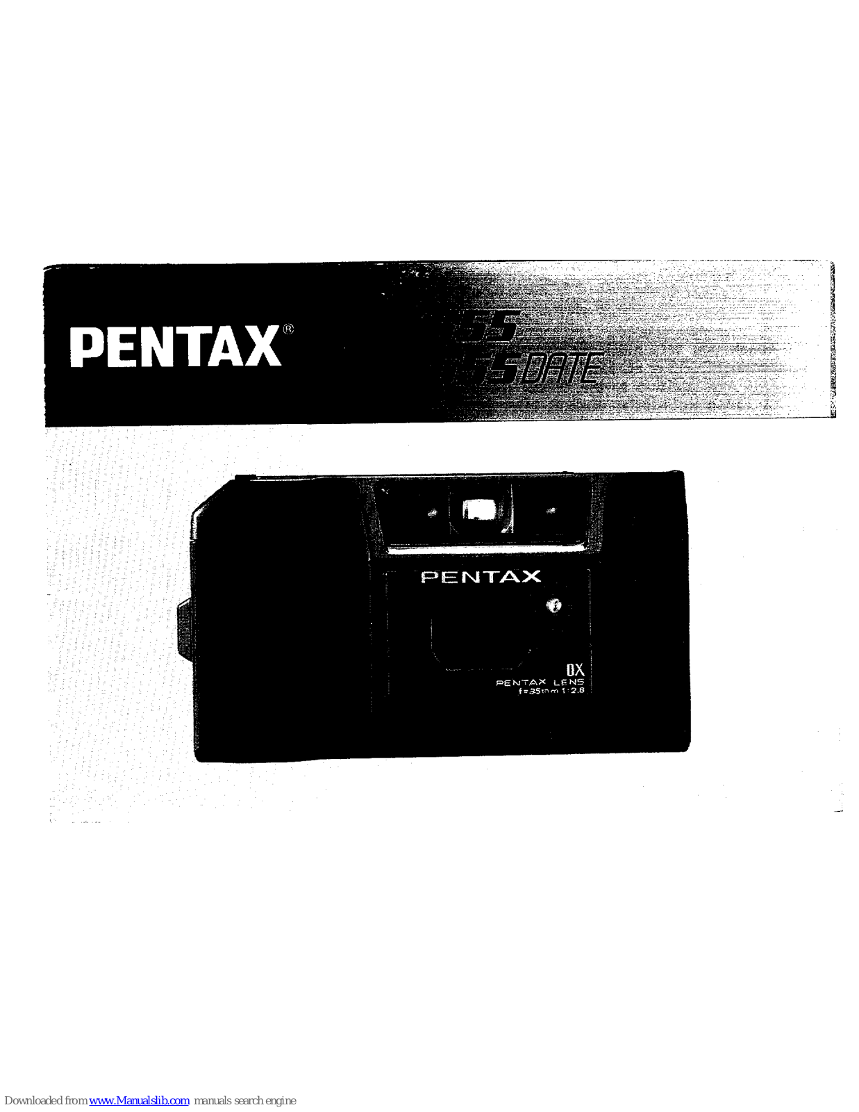 Pentax PC-555 DATE User Manual